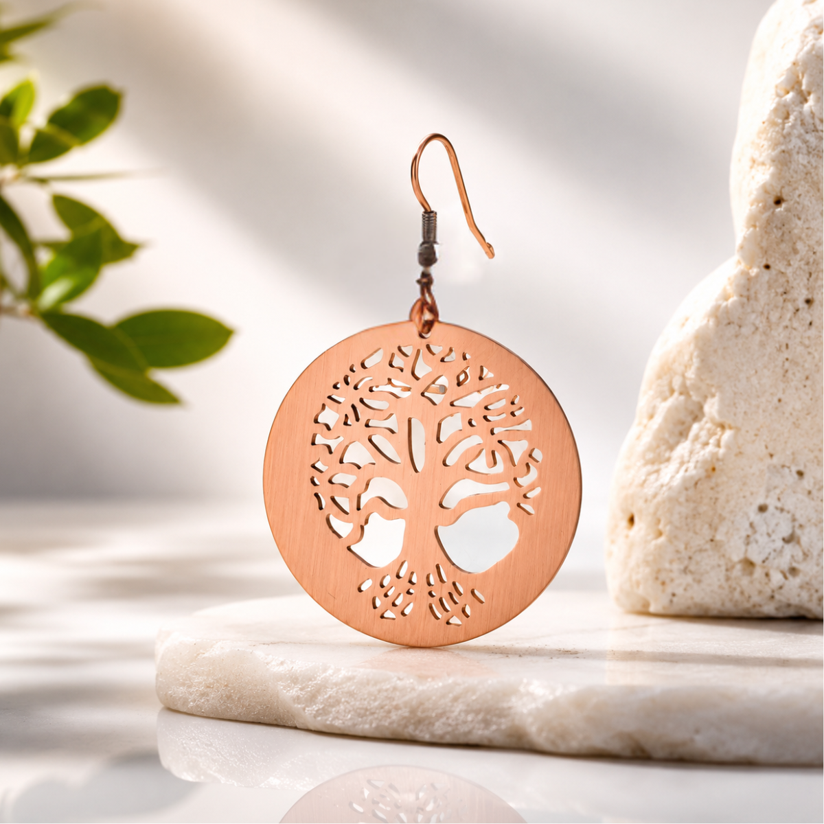 Orecchini Donna in Rame Albero della Vita