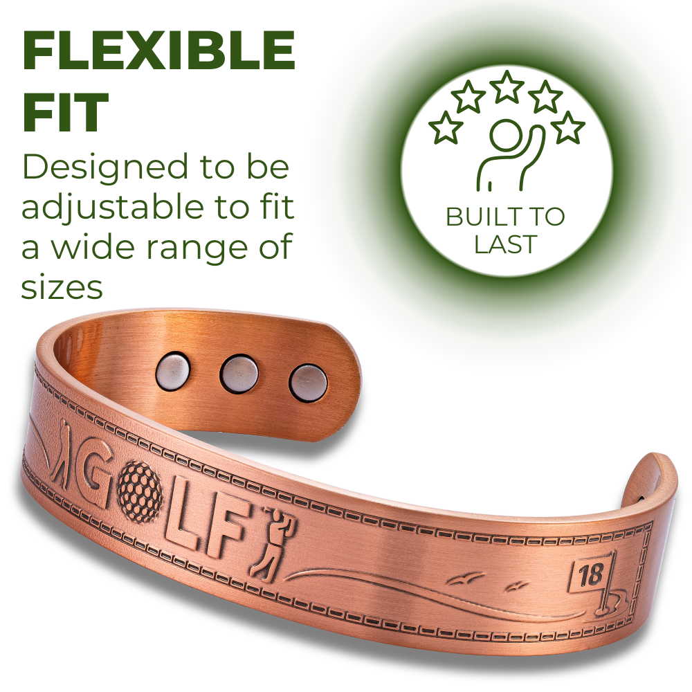 Bracciale Rigido Uomo in Rame Willis Judd Golf