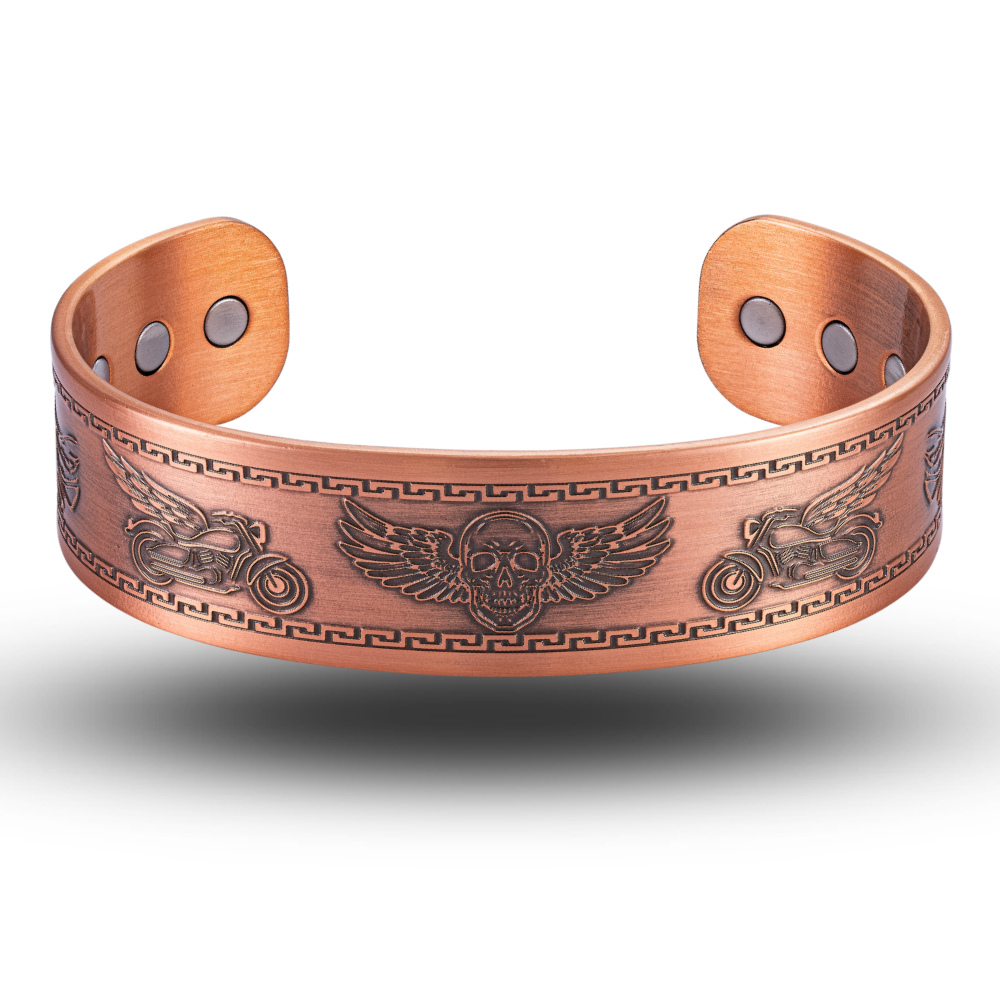 Bracciale Rigido Uomo in Rame Willis Judd Biker