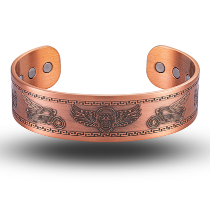 Bracciale Rigido Uomo in Rame Willis Judd Biker