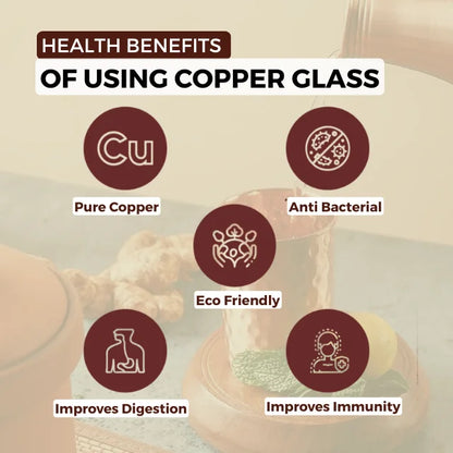 Venda quente 250ml Pure Copper Hammered Tumblers Handmade Drinkware Ayurvédico para Saúde e Bem-Estar Viagem Copper Cups