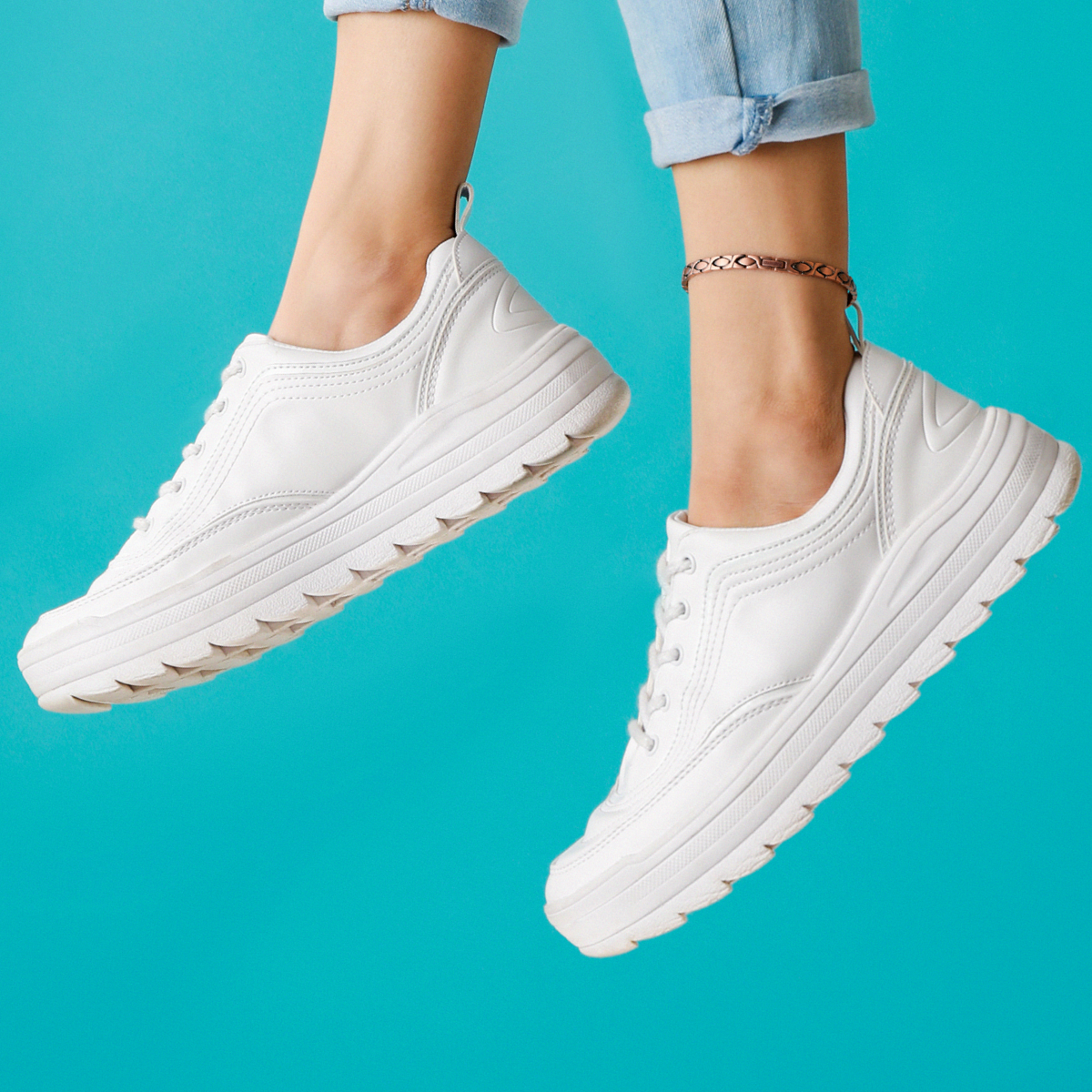 Cavigliera Magnetica Donna in Rame Massiccio