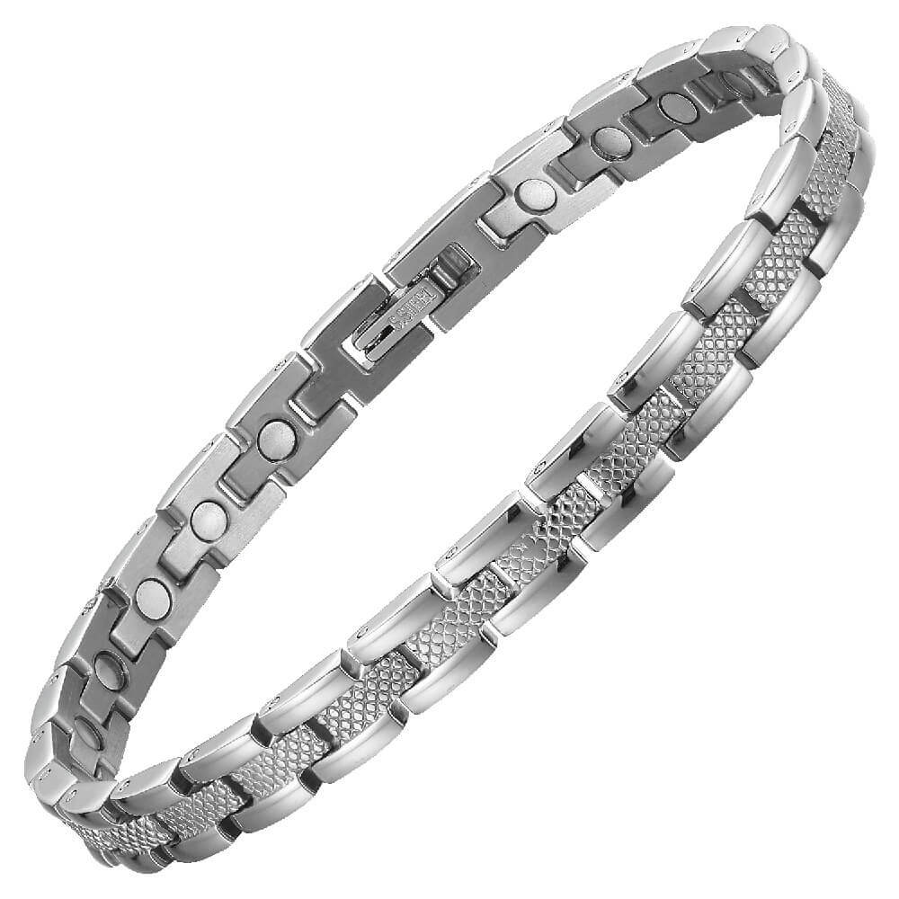 Bracciale Magnetico Donna - Color Argento