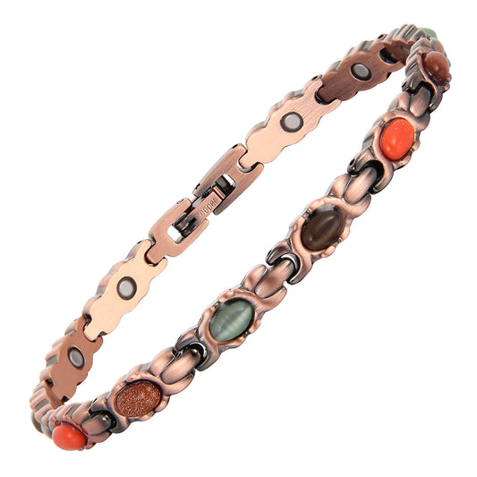 Bracciale Magnetico Donna in Rame