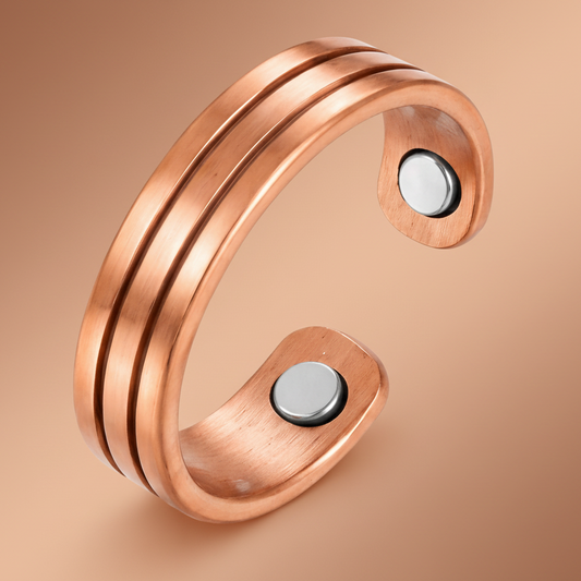 Anello Magnetico Uomo in Rame Regolabile
