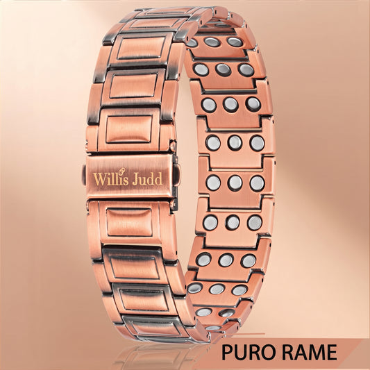 Bracciale Magnetico Uomo in Rame TRIPLA Potenza