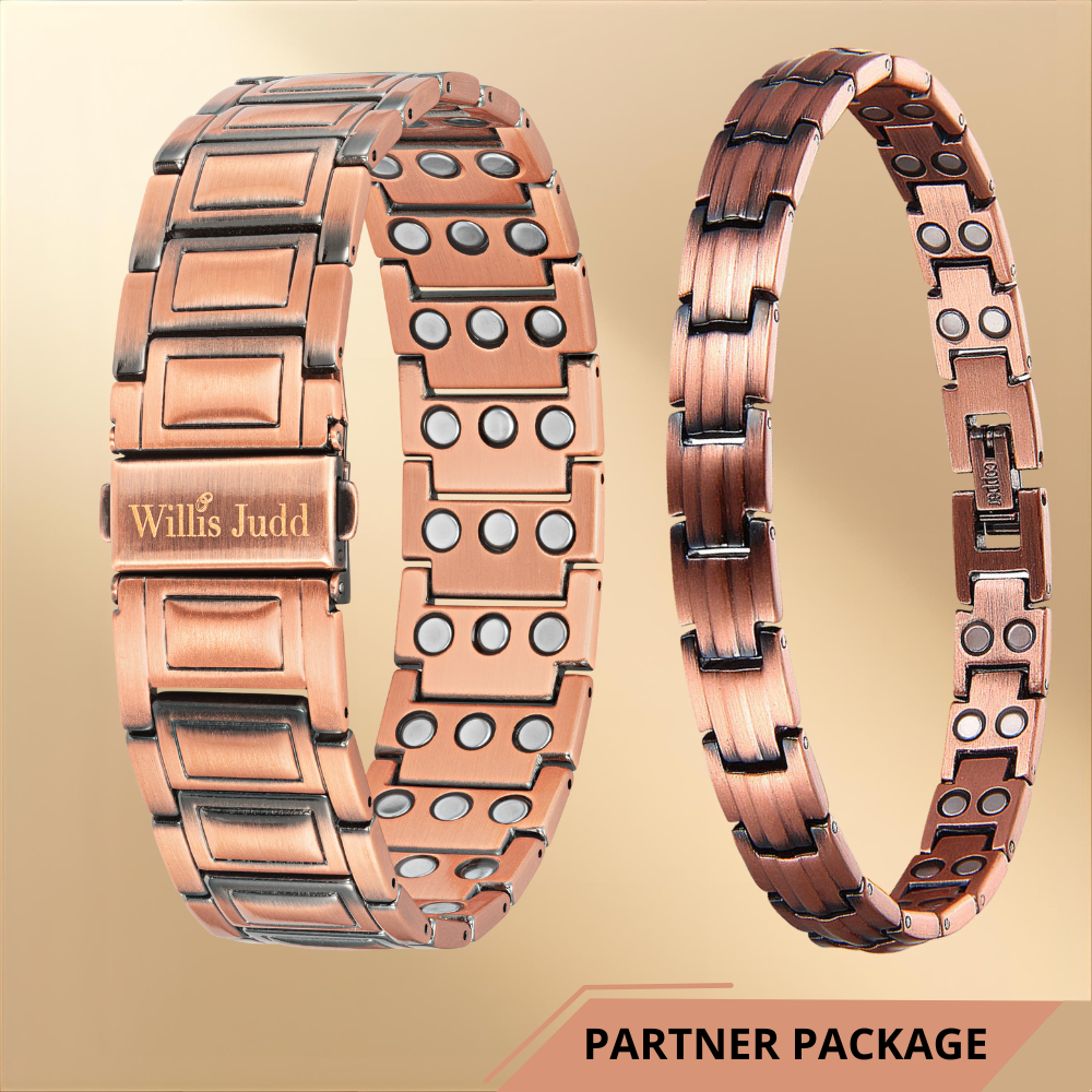 Set Bracciali in Rame Uomo e Donna 2