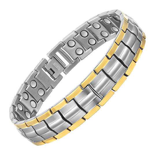 Bracciale Magnetico Uomo a Doppia Fila