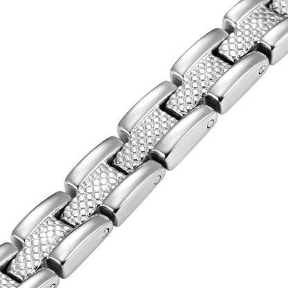 Bracciale Magnetico Donna - Color Argento