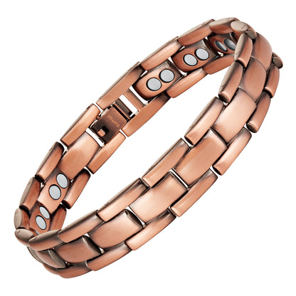 Bracciale Magnetico Uomo in Rame a Doppia Potenza