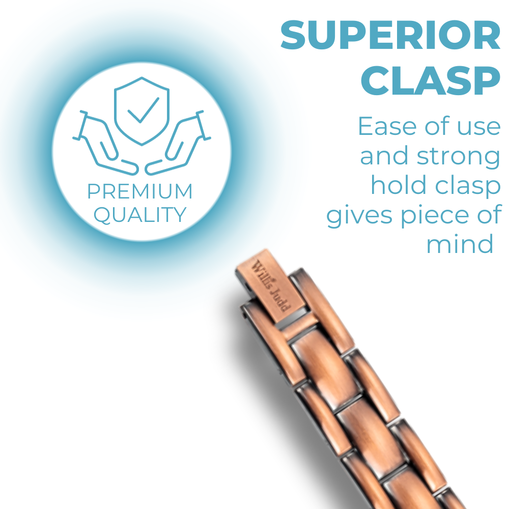 Bracciale Magnetico Uomo in Rame ad Alta Potenza