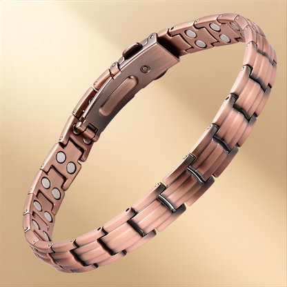 Bracciale Magnetico Donna in Rame NUOVO Modello 2026 Doppia Potenza