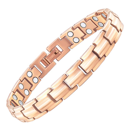 Bracciale Magnetico Donna in Titanio a Doppia Fila
