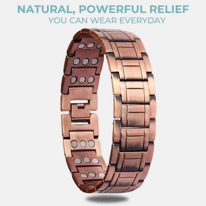 Bracciale Magnetico Uomo in Rame TRIPLA Potenza