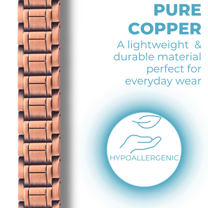 Bracciale Magnetico Uomo in Rame TRIPLA Potenza