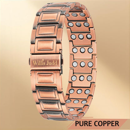 Bracciale Magnetico Uomo in Rame TRIPLA Potenza