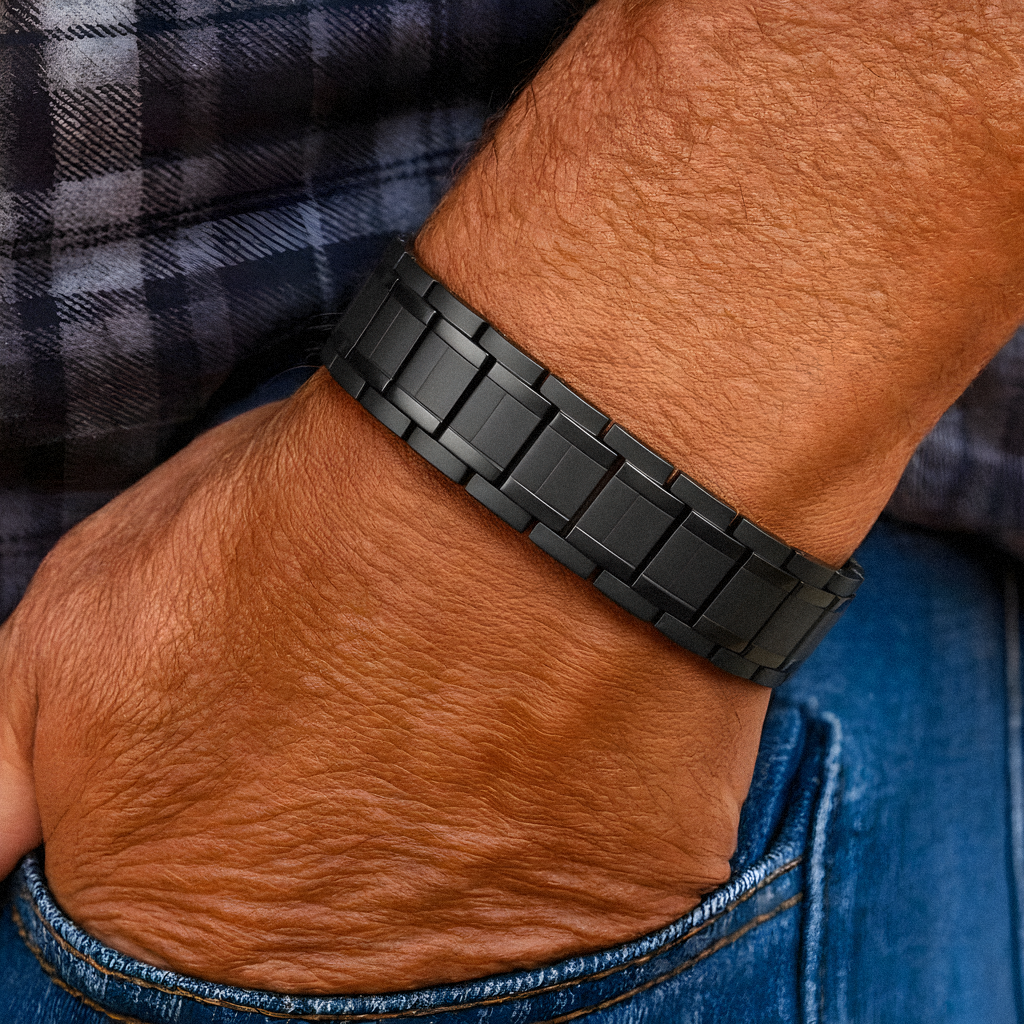 Il Bracciale Magnetico Più Potente da Uomo - Nuovo Modello 2026