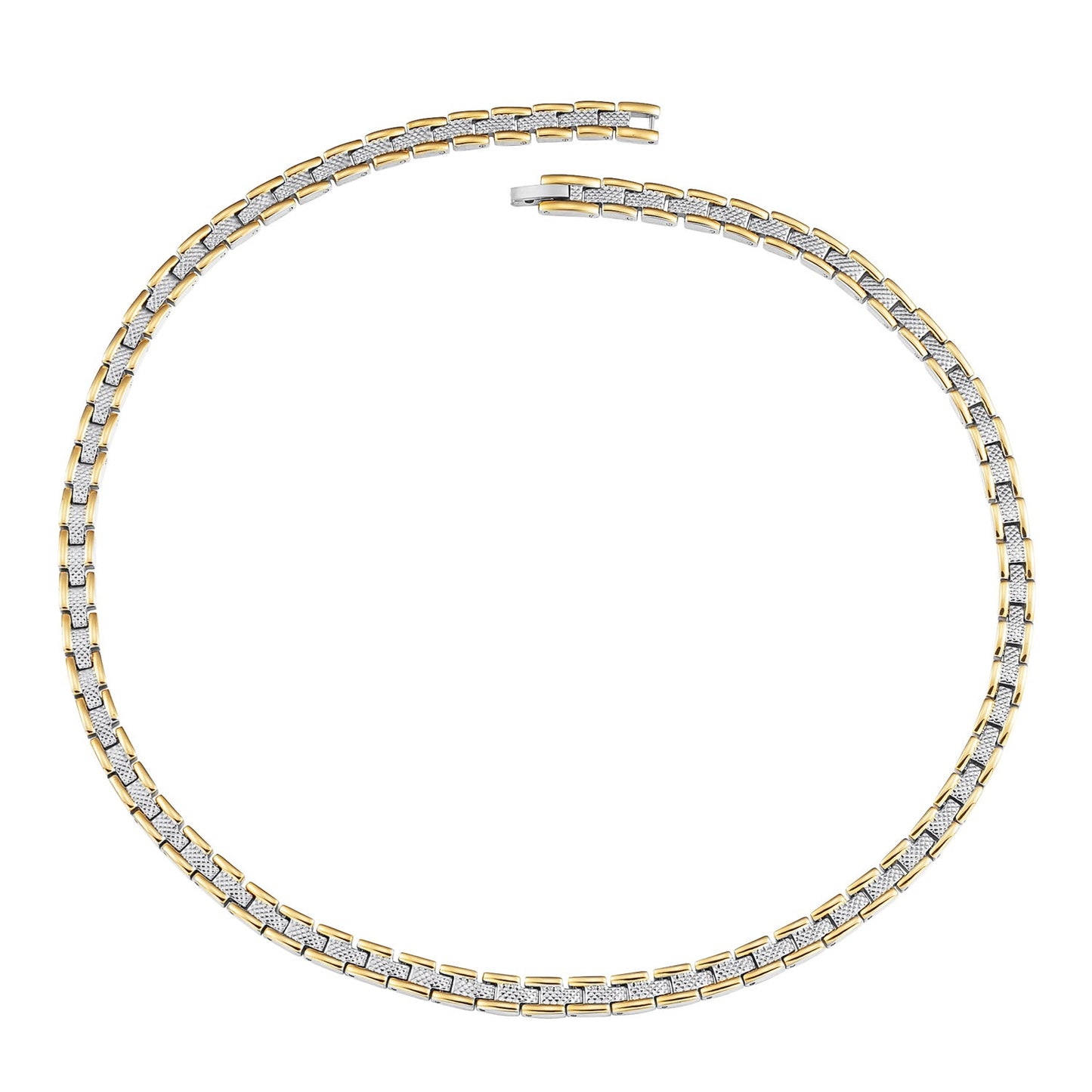 Collana Magnetica Uomo / Donna in Acciaio Inox
