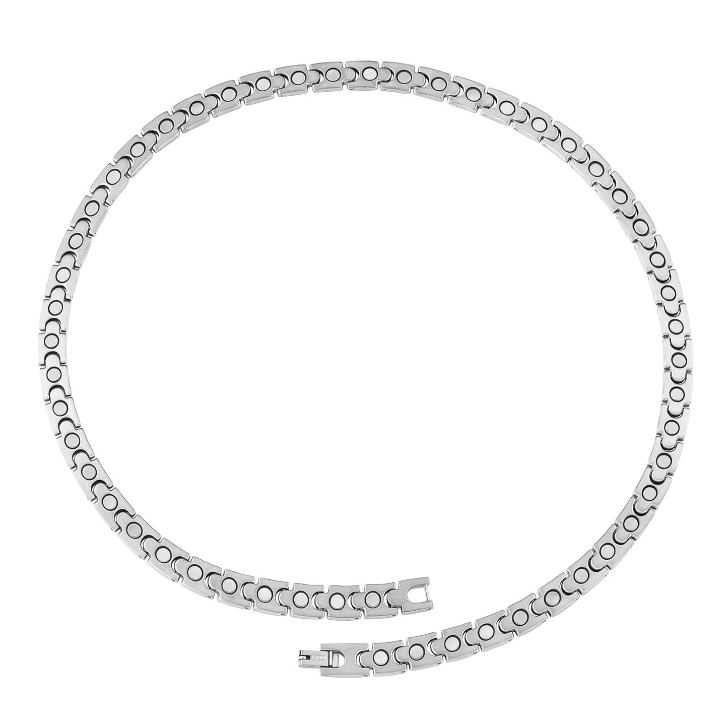 Collana Magnetica Uomo / Donna in Acciaio Inox