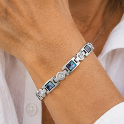 Bracciale Magnetico Donna - Argento