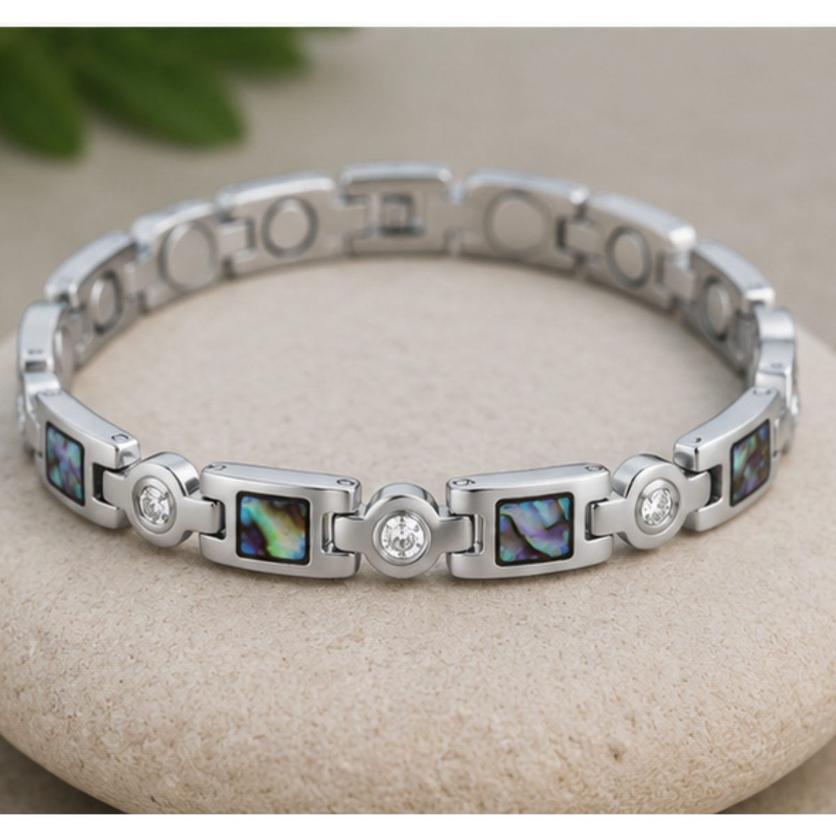 Bracciale Magnetico Donna - Argento