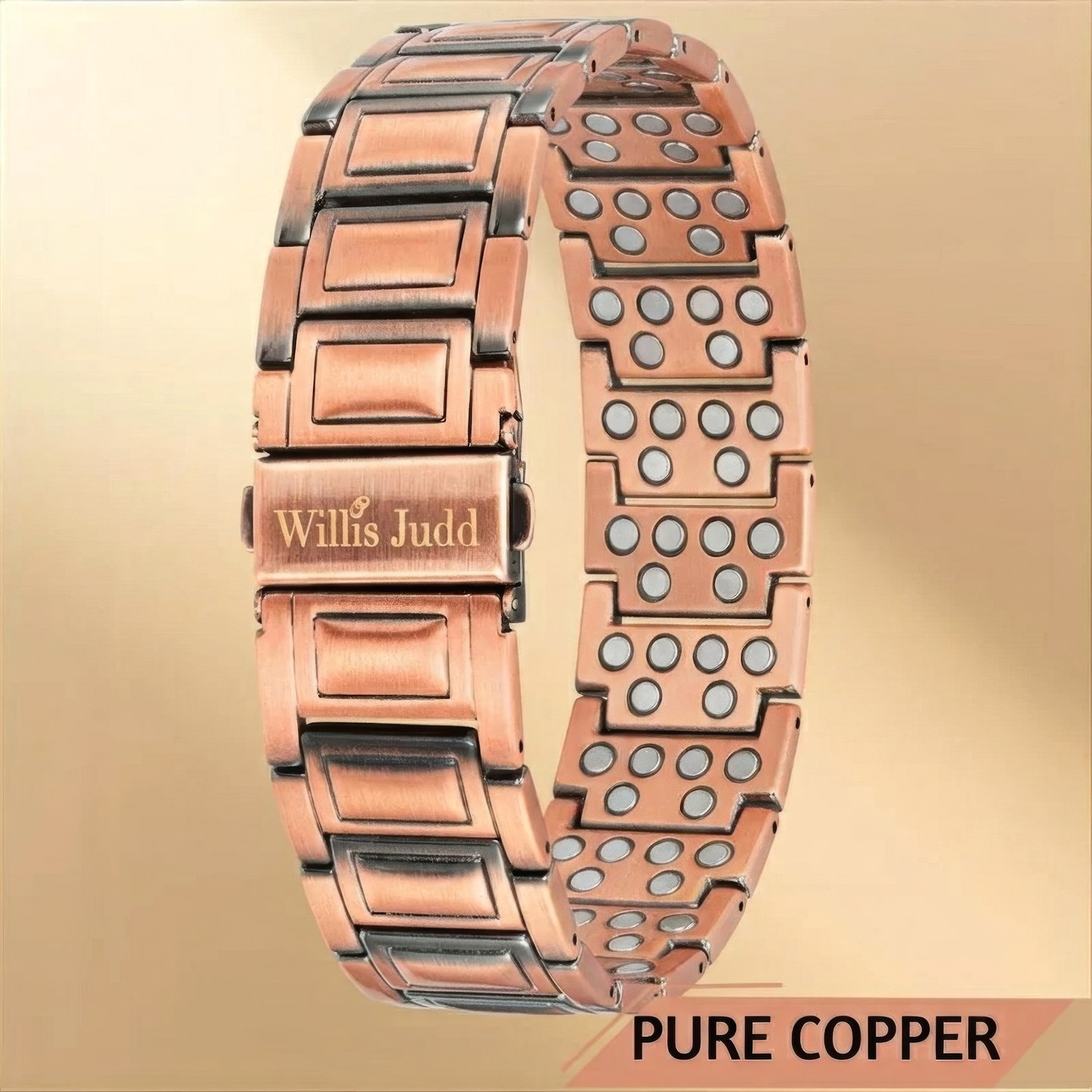 Bracciale Magnetico Uomo in Rame TRIPLA Potenza