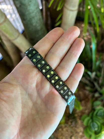Bracciale Magnetico Uomo a Doppia Potenza