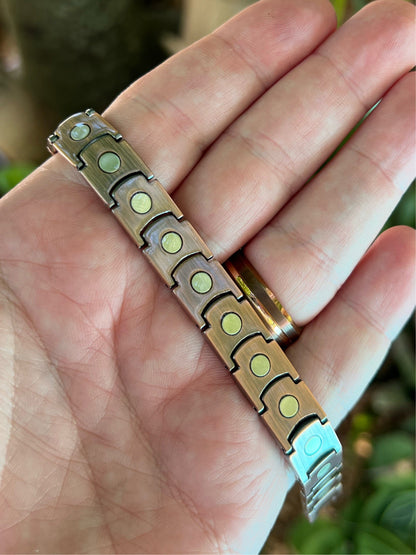 Bracciale Magnetico Uomo in Titanio