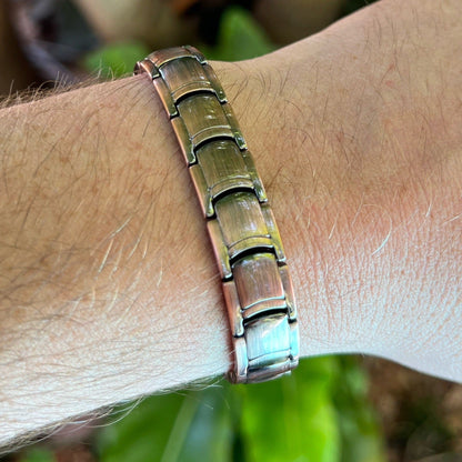Bracciale Magnetico Uomo in Titanio